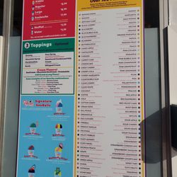 Pelican's Snoballs - Flavor choices