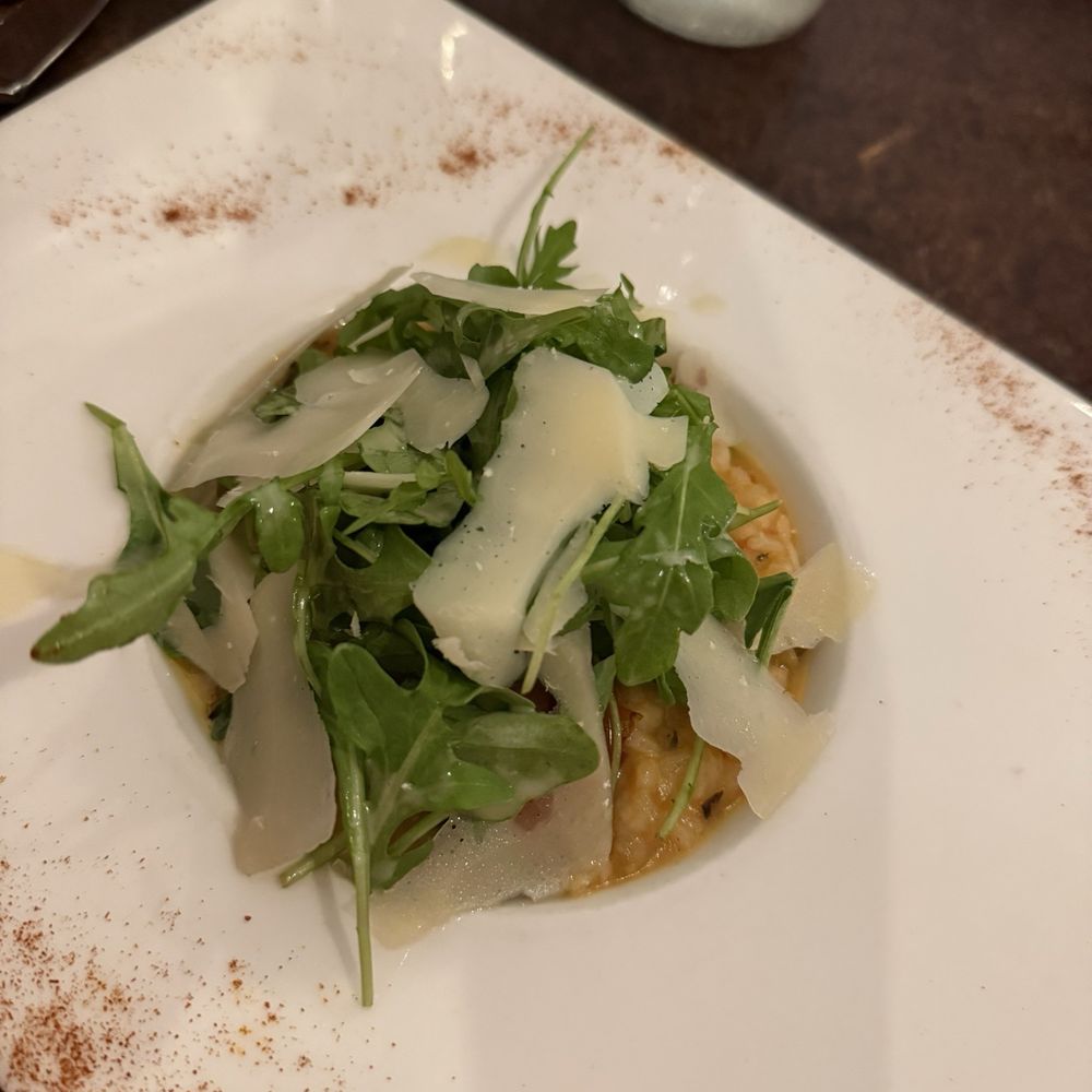 Restaurant l'Oignon - Creamy risotto with summer vegetables - Alsatian Near Me - Strasbourg, 67 Restaurant l'Oignon - Creamy risotto with summer vegetables - Alsatian Near Me - Strasbourg, 67