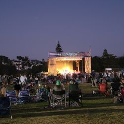 Point Loma Summer Concerts - It is dark - and slightly chilly - when the concert ends. Unless you are dancing, dress in layers.
