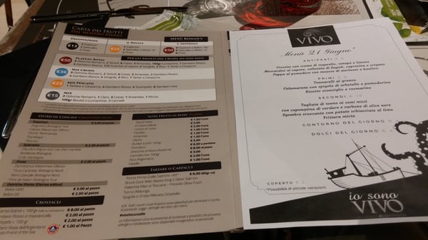 Menu photo 2 Vivo - Dal Mare alla Padella Florence, FI