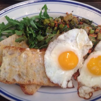 Bonafini - Salmon Asparagus Hash, nice full flavors, and perfectly done eggs. - Breakfast & Brunch Near Me - Brooklyn, New York Bonafini - Salmon Asparagus Hash, nice full flavors, and perfectly done eggs. - Breakfast & Brunch Near Me - Brooklyn, New York