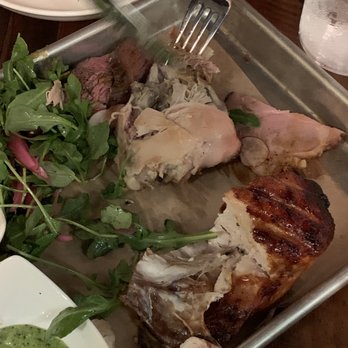 Spinning Bones - Trio ... Steak, Pork & Chicken - New American Near Me - Alameda, California