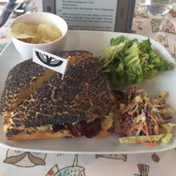 Blackbird Down Town - BLT with avocado and cheese, so yummy!!!