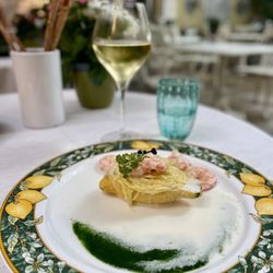L'Antica Trattoria - Lemon flavored cream sauce made me realize I do like pasta! The shrimp was flavorful and tender. A beautiful dining experience.