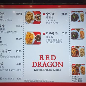 Red Dragon - Red Dragon menu - Noodles Near Me - Diamond Bar, California