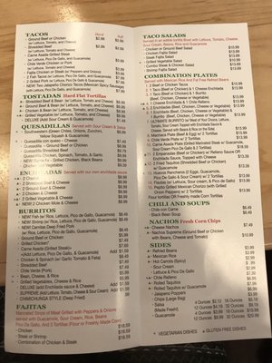 Menu photo 4 Three Amigos Stoneham, MA
