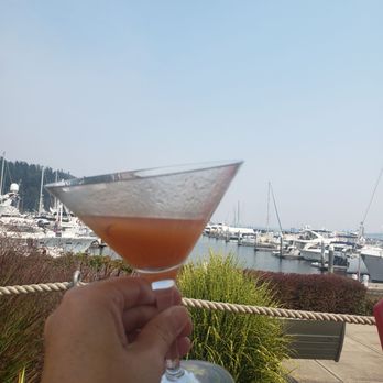The Cabana - Peach cosmo. - Fish & Chips Near Me - Anacortes, Washington