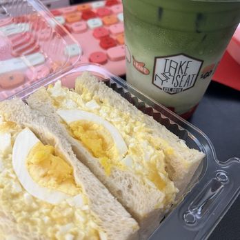 +Bake Cafe - egg sandwich & strawberry matcha latte - Coffee & Tea Near Me - Rancho Cucamonga, California +Bake Cafe - egg sandwich & strawberry matcha latte - Coffee & Tea Near Me - Rancho Cucamonga, California