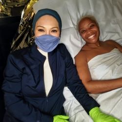 Downey Skin & Body Therapy - Happy Client with Lizet Marquez