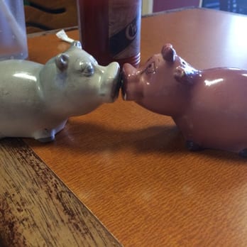 Let's Eat BBQ & More - Adorable piggy shakers on every table. - Barbeque Near Me - San Francisco, California Let's Eat BBQ & More - Adorable piggy shakers on every table. - Barbeque Near Me - San Francisco, California