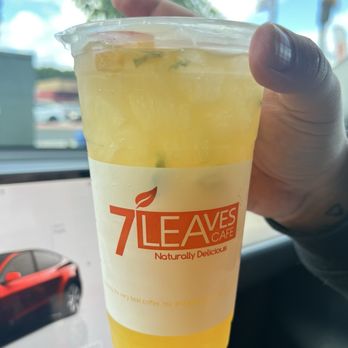 7 Leaves Cafe - Summer Mint Iced - Coffee & Tea Near Me - Garden Grove, California