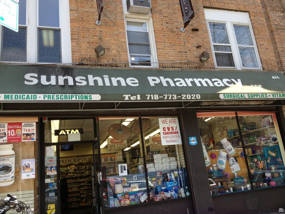 SUNSHINE PHARMACY Updated August 2024 411 Kingston Ave, Brooklyn