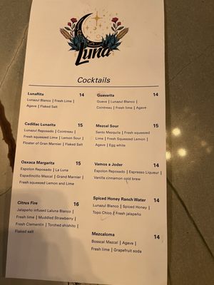 Menu photo 1 Luna Tequila Slidell, LA