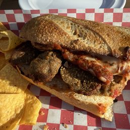 Dried out Meatball Sub Sandwich Dried out Meatball Sub Sandwich