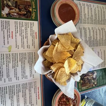Casa Lupe - Chips and salsa - Mexican Near Me - Sunnyvale, California