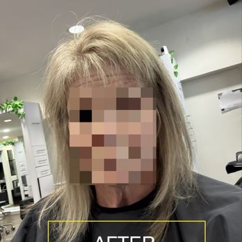 Stocks & Blondes Salon - This is the AFTER - which is NOTHING like the picture or my color before. - Hair Stylists Near Me - Mountain View, California Stocks & Blondes Salon - This is the AFTER - which is NOTHING like the picture or my color before. - Hair Stylists Near Me - Mountain View, California