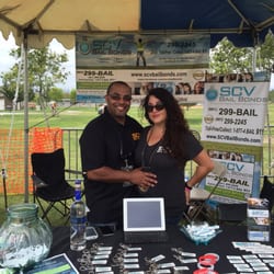 SCV Bail Bonds - Nuri and Robin at the Bridgeport Brewfest in 2015! Great day sponsoring the Brewfest at the Bridgeport park in Valencia!