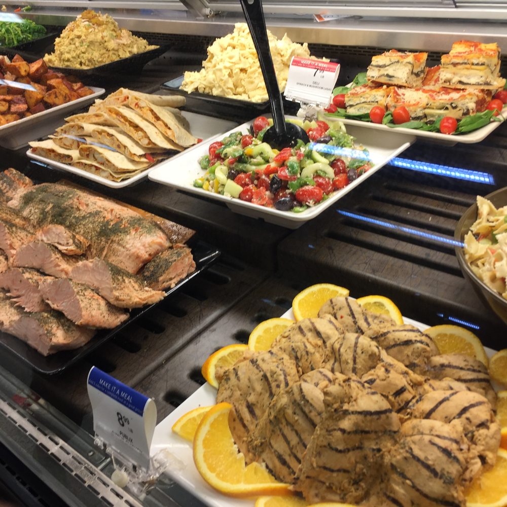 The deli case is seriously fresh!