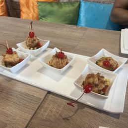 Coconut Chicken appetizer
