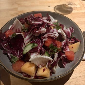 Books & Records - Feta melon salad - Cocktail Bars Near Me - San Diego, California