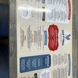 Eggs N Things - Breakfast menu.