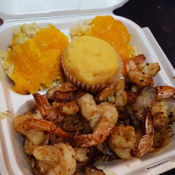 Mattie's Soul Food - Grilled shrimp, yellow rice, and Mac and cheese. - Soul Food Near Me - Miami, Florida Mattie's Soul Food - Grilled shrimp, yellow rice, and Mac and cheese. - Soul Food Near Me - Miami, Florida