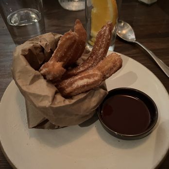 La Casa Bronxville - Churros with chocolate sauce - Mexican Near Me - Bronxville, New York La Casa Bronxville - Churros with chocolate sauce - Mexican Near Me - Bronxville, New York
