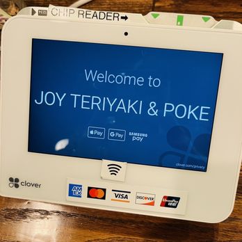 Joy Teriyaki & Poke - How to pay - Japanese Near Me - Tualatin, Oregon