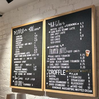 Koré Coffee - Great and clear menu - Coffee & Tea Near Me - New York, New York