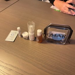 Just got my travel skin care and finished with my first custom facial. It was soooo good. So much better than I expected and super happy. Just got my travel skin care and finished with my first custom facial. It was soooo good. So much better than I expected and super happy.