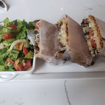 Cafe Fili - Mushroom+goat cheese sandwich. It is so delicious! - Mediterranean Near Me - Baltimore, Maryland