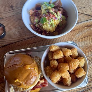 Hilltop Coffee and Kitchen - Breakfast Bowl and Bangin' Breakfast Sandwich - Coffee & Tea Near Me - Los Angeles, California