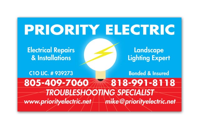 Slide of Priority Electric
