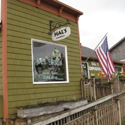 Hal's Emporium - Hal's Emporium with American Flag