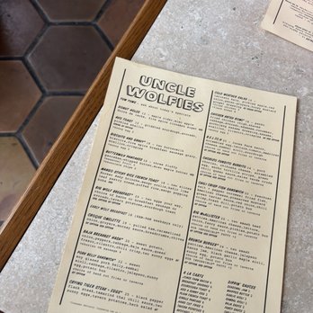 Uncle Wolfie’s Breakfast Tavern - Menu - Breakfast & Brunch Near Me - Milwaukee, Wisconsin