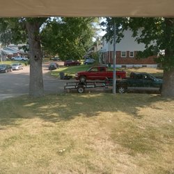 Dependable Lawn Care Snowplowi - Go block customers parking