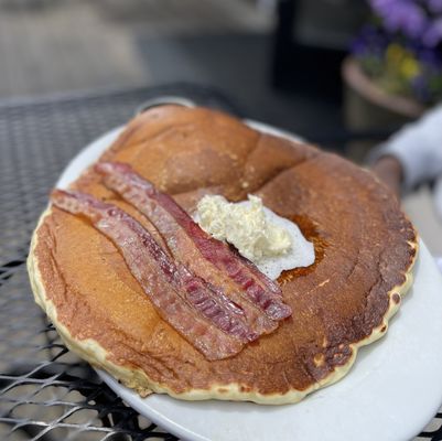 Photo of Netshed No. 9 - Gig Harbor, WA, US. Ricotta and sourdough pancake