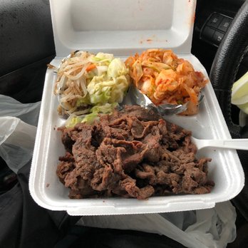Soon's Kal Bi BBQ - My Bulgogi plate...late lunch. - Korean Near Me - Honolulu, Hawaii