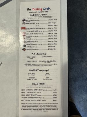 Menu photo 8 The Boiling Crab Alhambra, CA Menu photo 8 The Boiling Crab Alhambra, CA