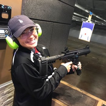 Buds Gun Shop & Range - Girl Power :) it's all fun and games until reality sets in. Making sure my baby girl knows what to do ! - Gun/Rifle Ranges Near Me - Sevierville, Tennessee