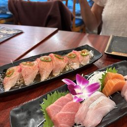 Assorted sushi