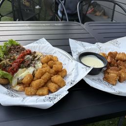 Cheesesteak and pretzel bites