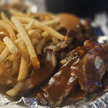 Russell's Barbecue - Rib Tip platter.... - Barbeque Near Me - Elmwood Park, Illinois Russell's Barbecue - Rib Tip platter.... - Barbeque Near Me - Elmwood Park, Illinois