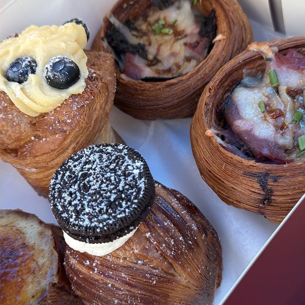 Ones Cafe & Bakery - Creme brulee, almond danish, passion fruit danish, and beef cups - Bakeries Near Me - Alameda, California Ones Cafe & Bakery - Creme brulee, almond danish, passion fruit danish, and beef cups - Bakeries Near Me - Alameda, California
