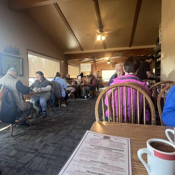 Running Bear Pancake House - Seating area - Breakfast & Brunch Near Me - West Yellowstone, Montana Running Bear Pancake House - Seating area - Breakfast & Brunch Near Me - West Yellowstone, Montana