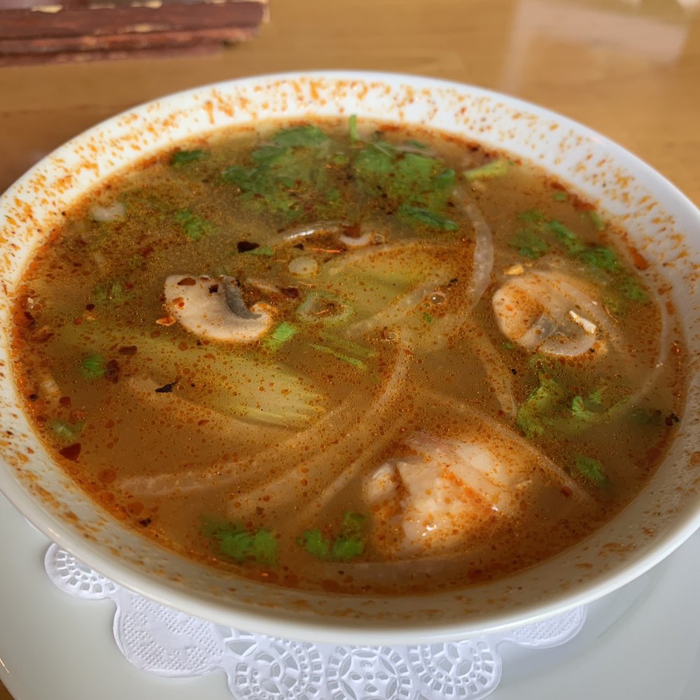 Thai Haven - Lemon grass soup with extra spice! - Thai Near Me - Winter Haven, Florida Thai Haven - Lemon grass soup with extra spice! - Thai Near Me - Winter Haven, Florida