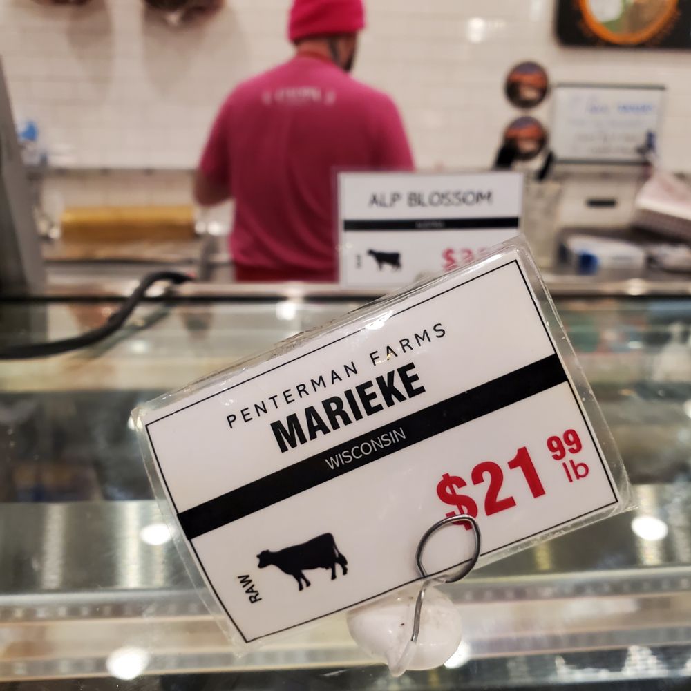 the price of the cheese the price of the cheese