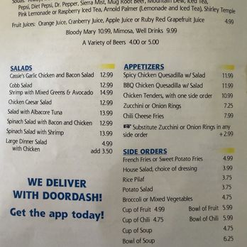 Mom & Pop's Diner - menu - Diners Near Me - Carson City, Nevada