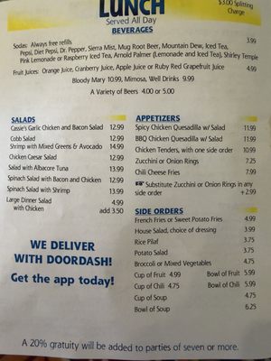 Menu photo 1 Mom & Pop's Diner Carson City, NV