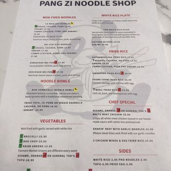 Pang Zi Noodle Shop - Menu - Vietnamese Near Me - Goleta, California Pang Zi Noodle Shop - Menu - Vietnamese Near Me - Goleta, California